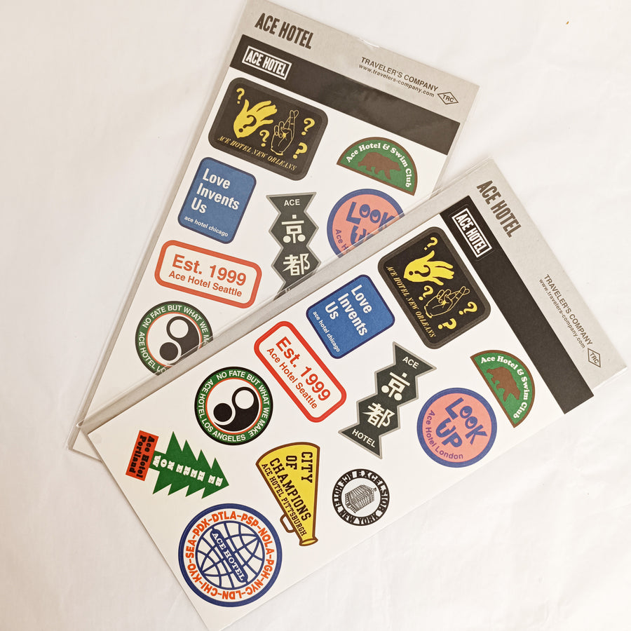 Traveler's Factory x ACE Hotel  Sticker