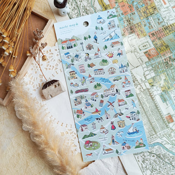 Mind Wave Machi Map Sticker - 05