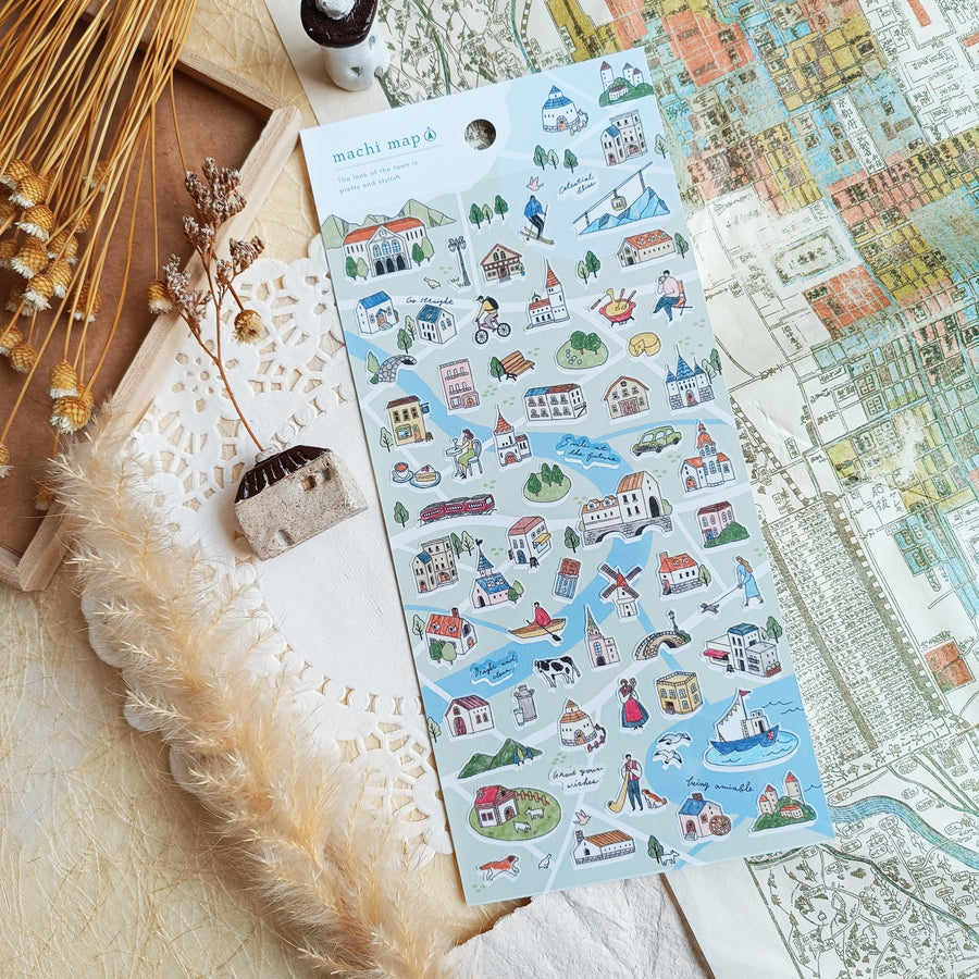 Mind Wave Machi Map Sticker - 05
