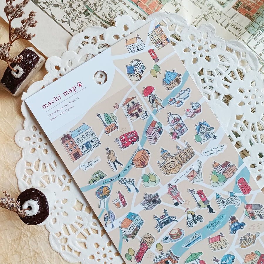 Mind Wave Machi Map Sticker - 04