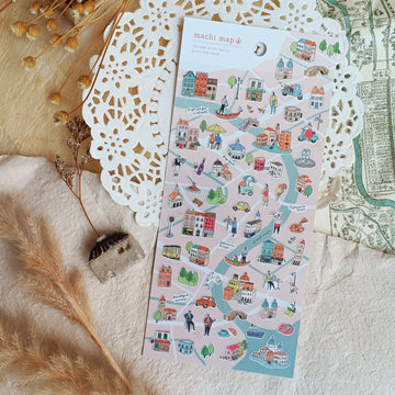 Mind Wave Machi Map Sticker - 03