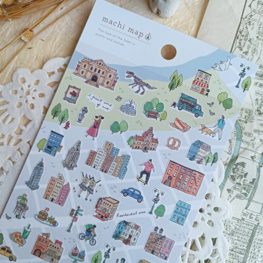 Mind Wave Machi Map Sticker - 02
