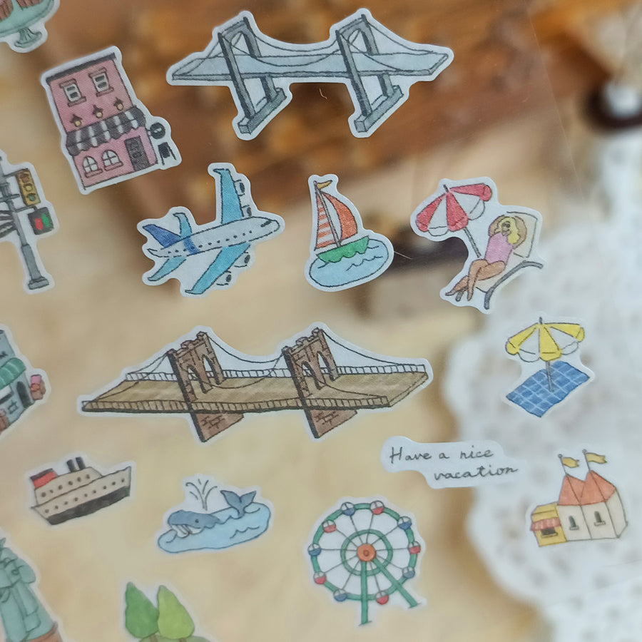 Mind Wave Machi Map Sticker - 02