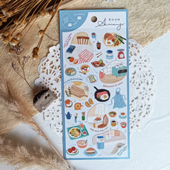 Mind Wave Room Arrange Sticker – Breakfast
