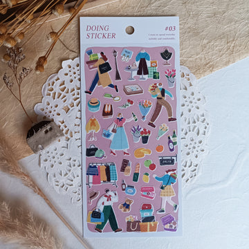 Mind Wave Doing Sticker #03 – Stylish & Comfortable Daily Life