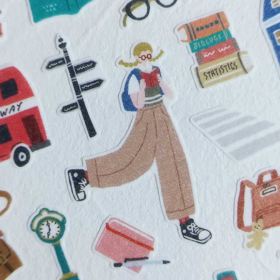 Mind Wave Doing Sticker #01 – City Life in Style