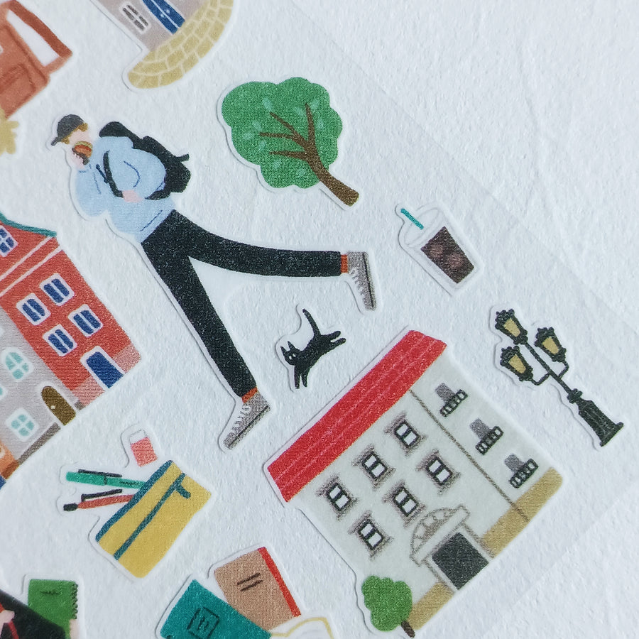 Mind Wave Doing Sticker #01 – City Life in Style