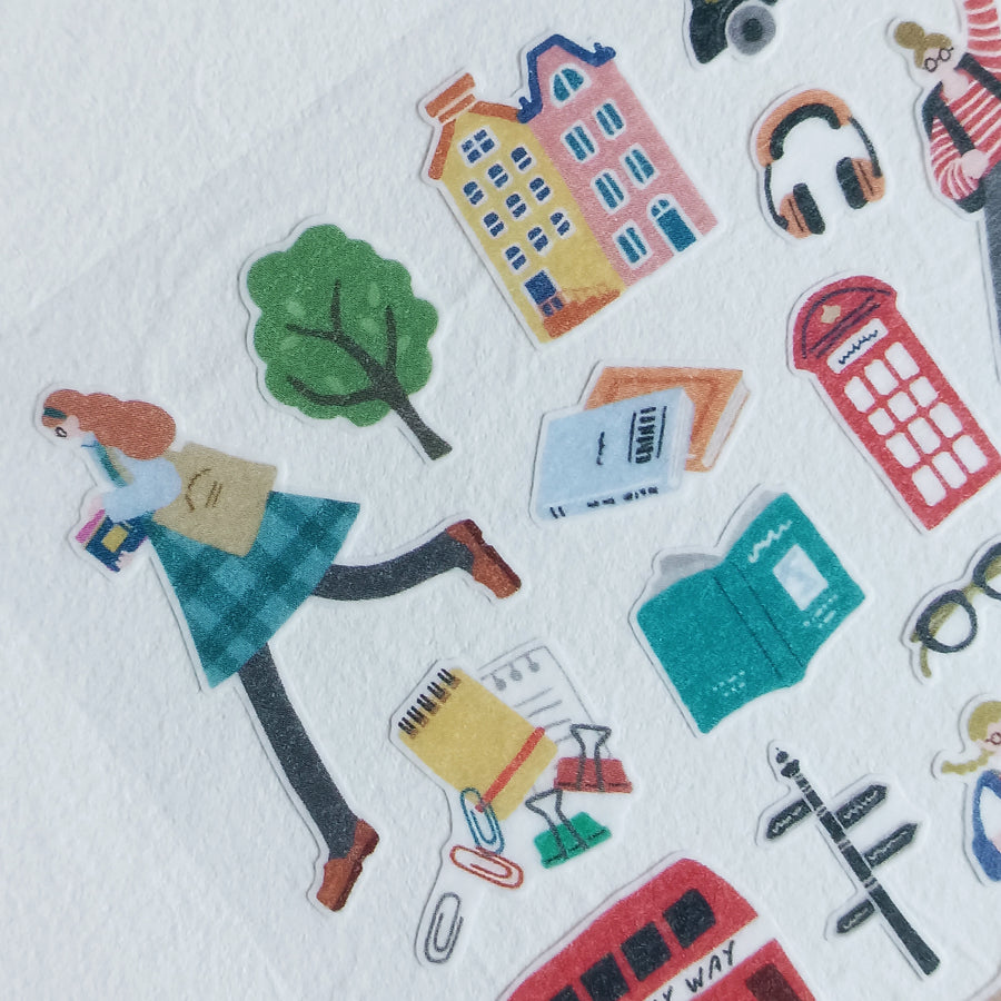 Mind Wave Doing Sticker #01 – City Life in Style