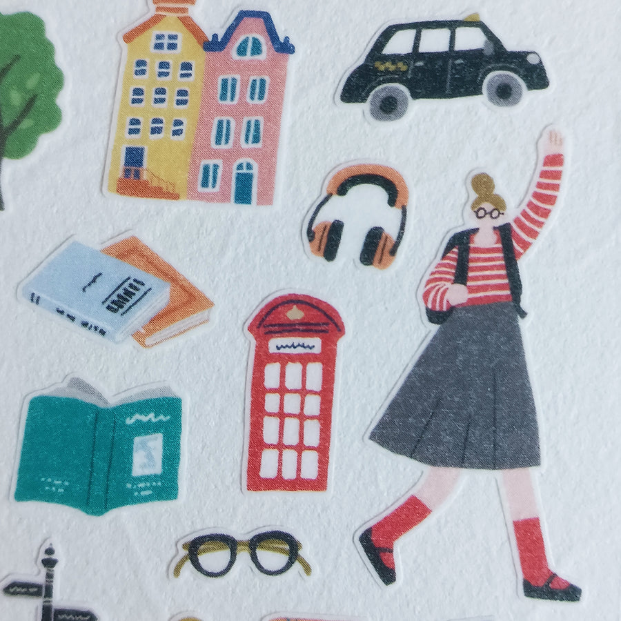 Mind Wave Doing Sticker #01 – City Life in Style