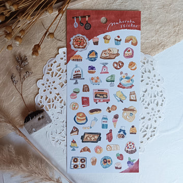 Mind Wave Mahoroba Sticker - Pastry