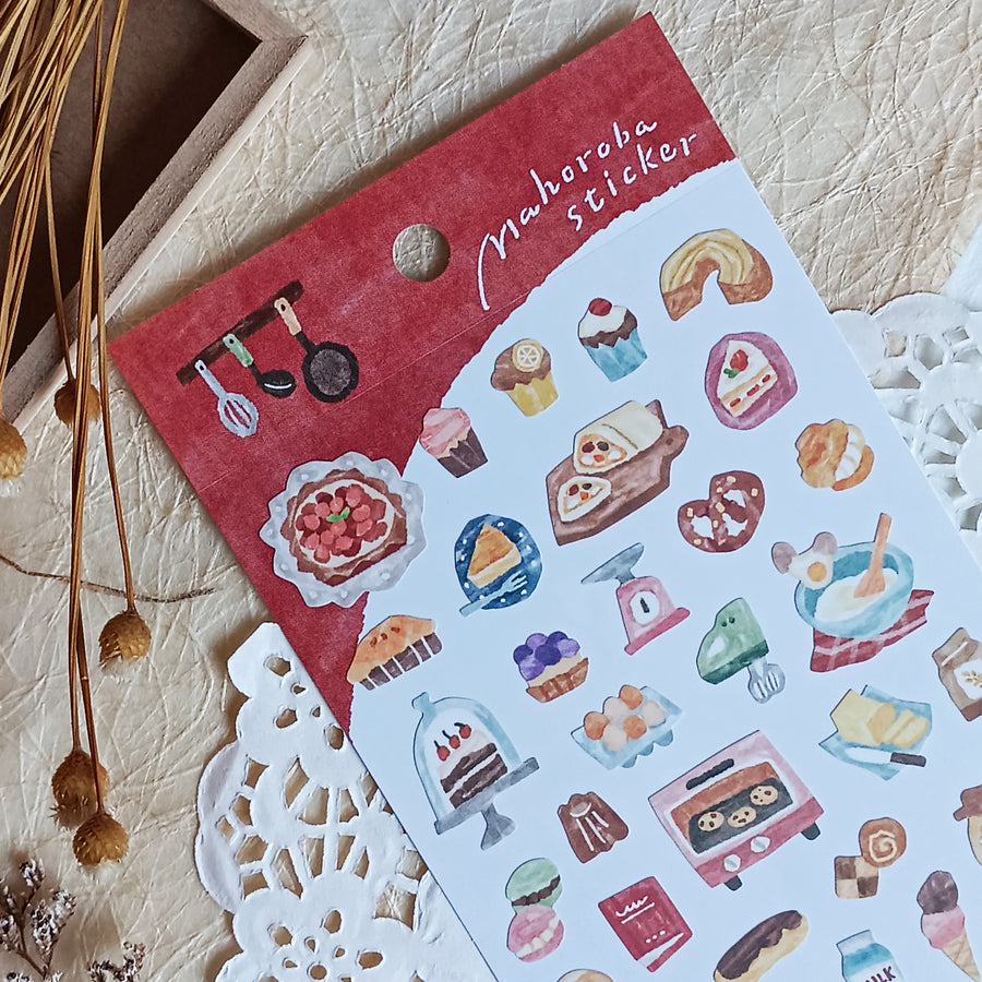 Mind Wave Mahoroba Sticker - Pastry