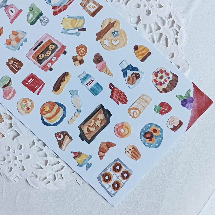 Mind Wave Mahoroba Sticker - Pastry