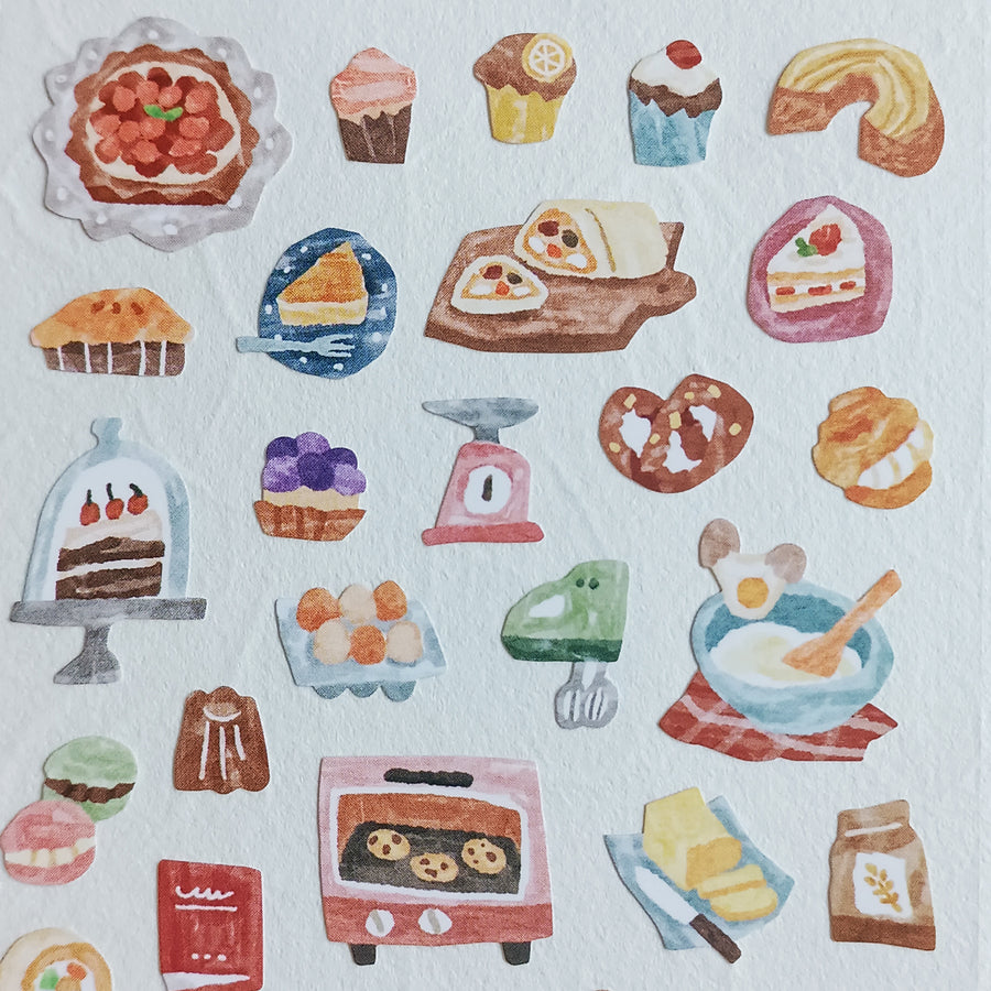 Mind Wave Mahoroba Sticker - Pastry