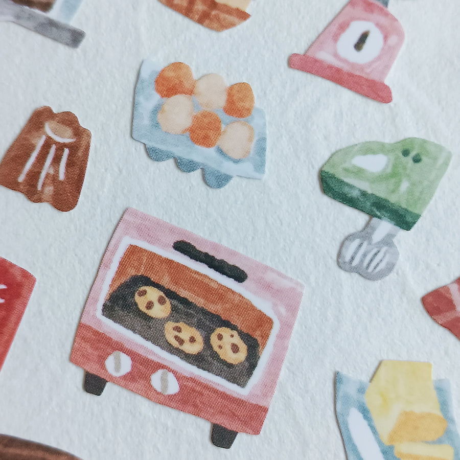 Mind Wave Mahoroba Sticker - Pastry