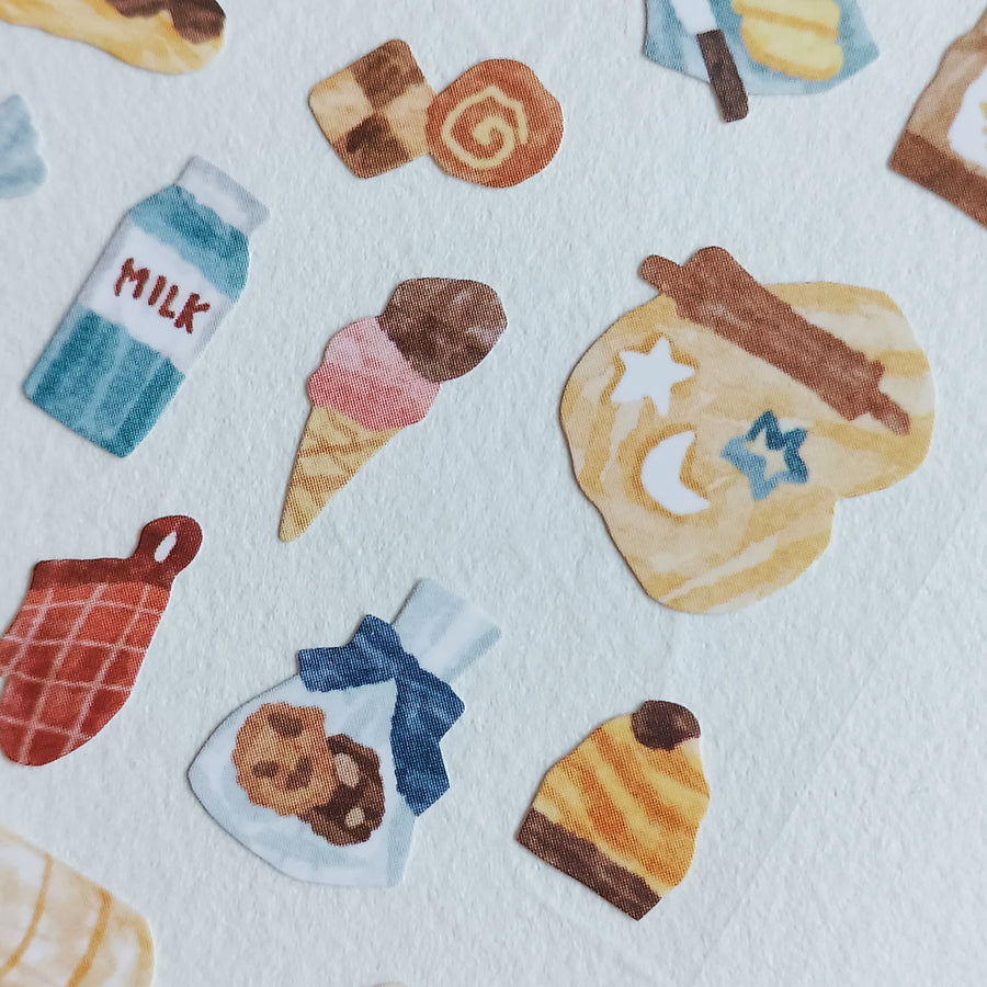Mind Wave Mahoroba Sticker - Pastry