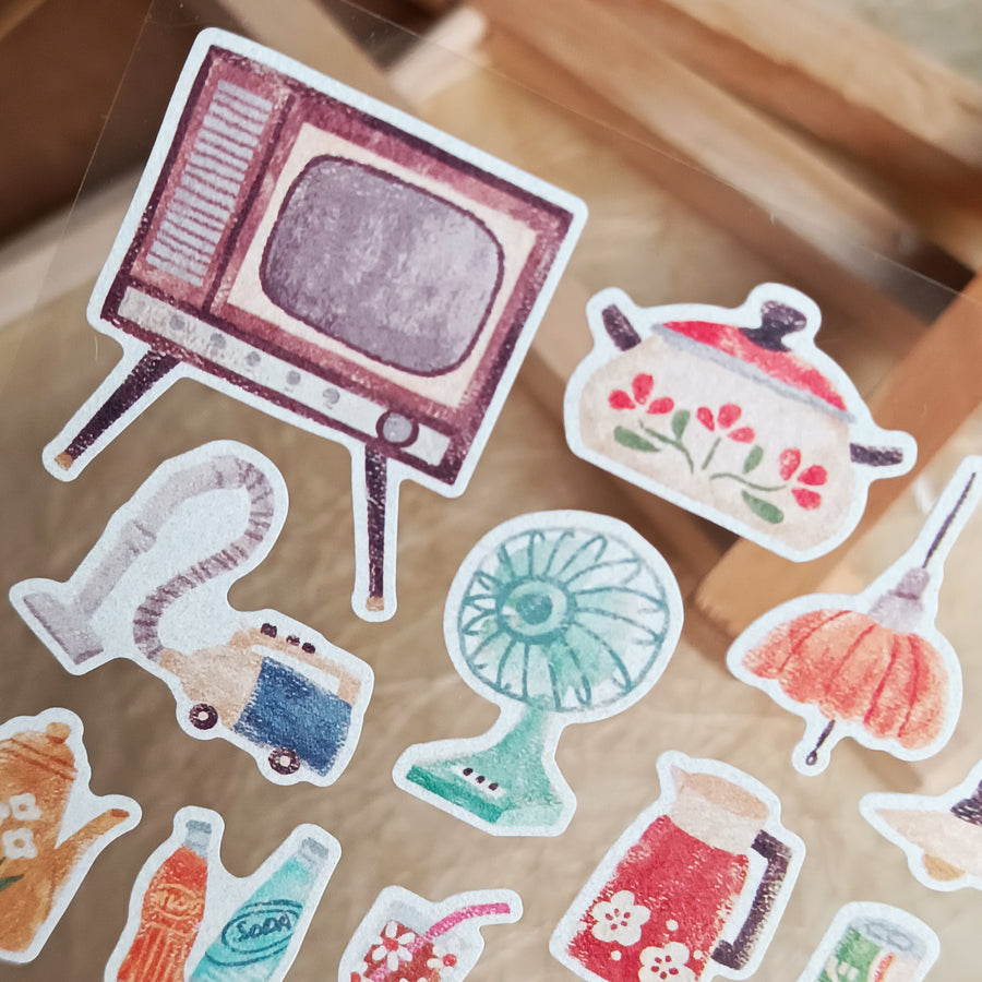 Mind Wave Nostalgia Sticker - Life