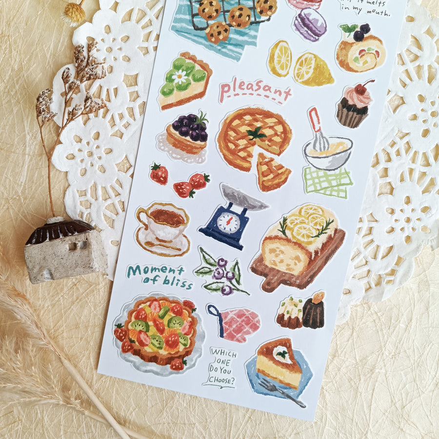 Mind Wave Crayon Art Sticker – Sweets