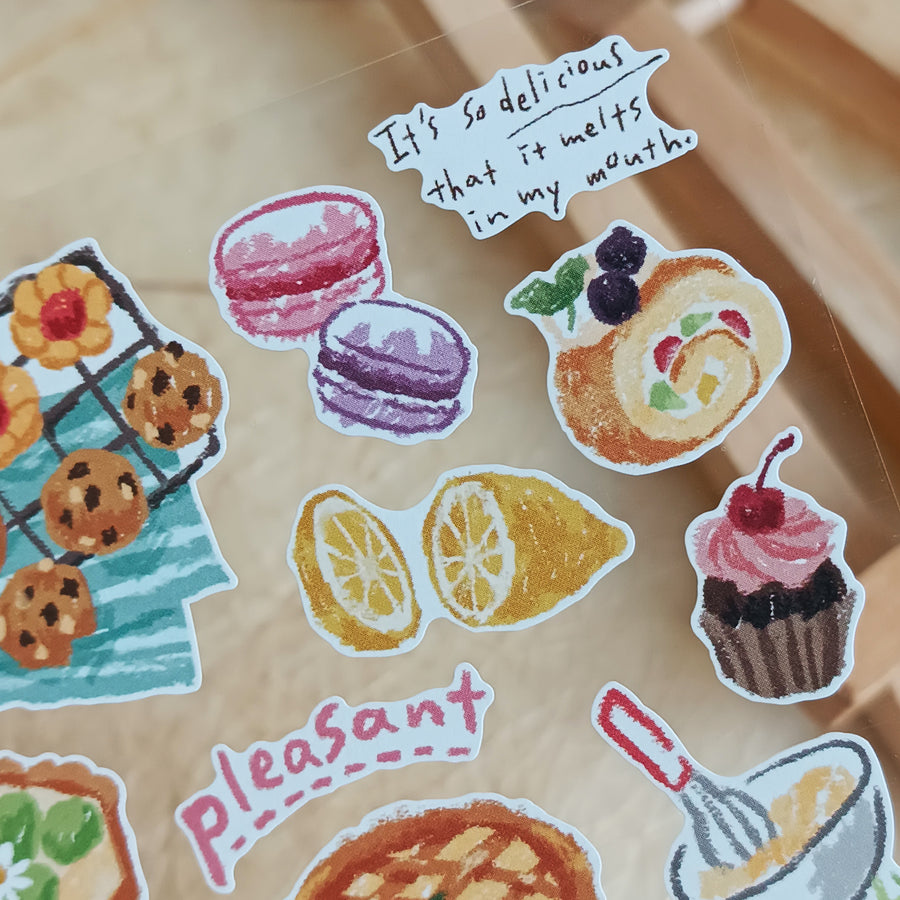 Mind Wave Crayon Art Sticker – Sweets