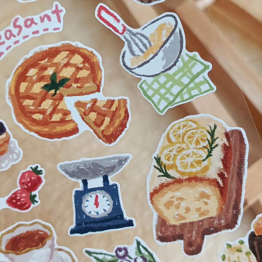 Mind Wave Crayon Art Sticker – Sweets
