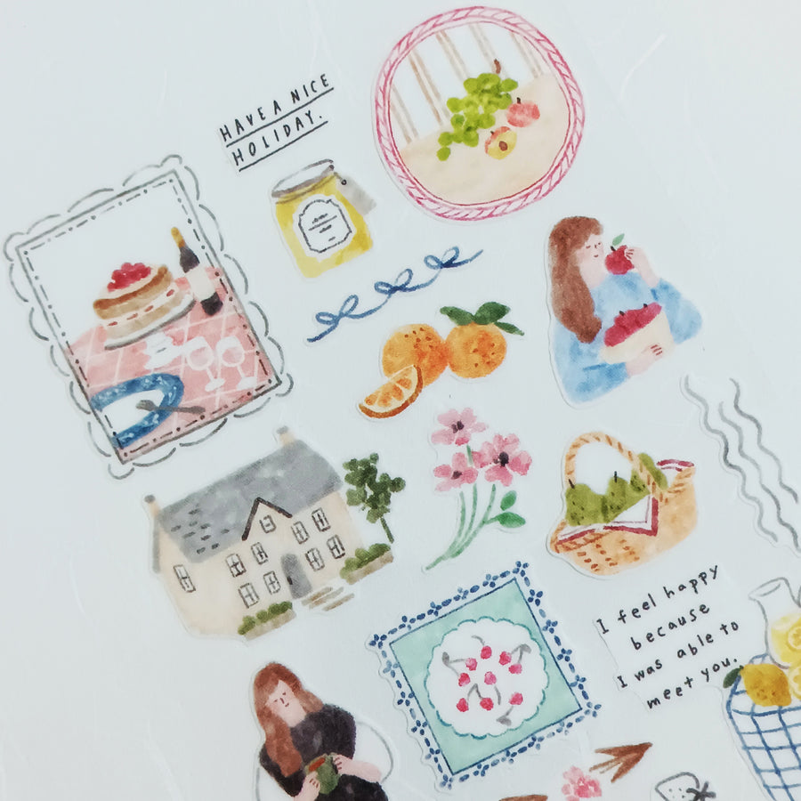 Mind Wave Easyday Sticker – Fruits