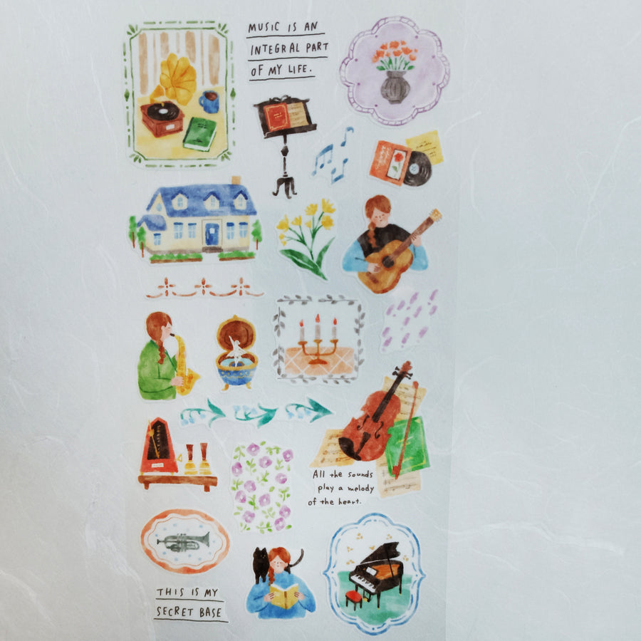 Mind Wave Easyday Sticker – Music