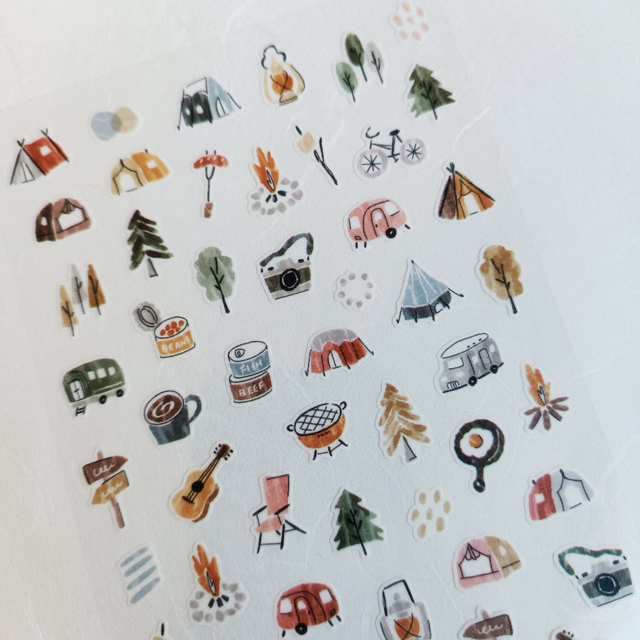 Mind Wave Cozy Sticker - Camp