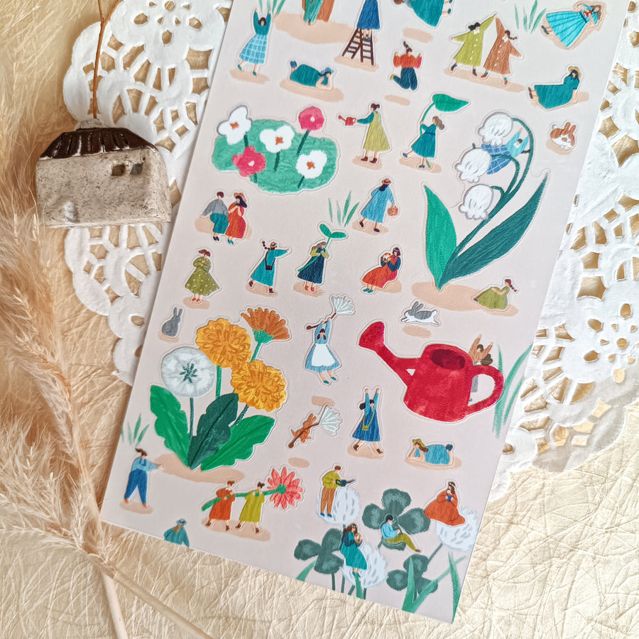 Mind Wave Secret Friends Sticker - Flowers