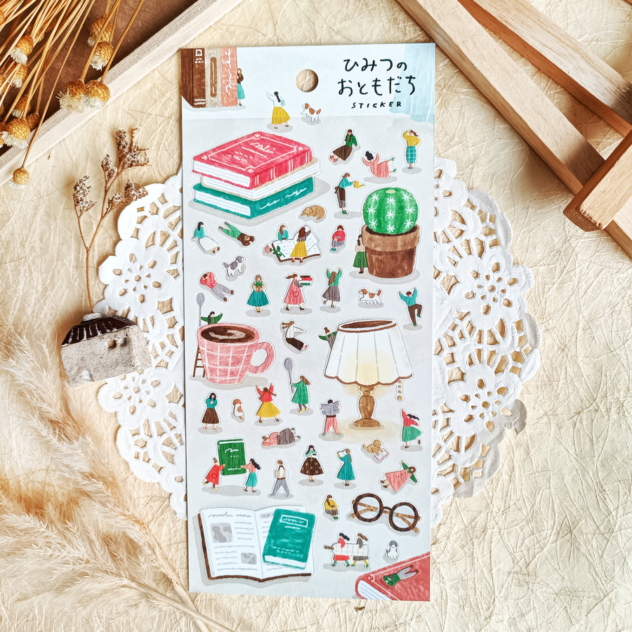 Mind Wave Secret Friends Sticker - Reading