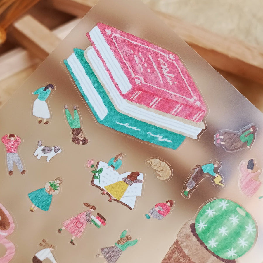 Mind Wave Secret Friends Sticker - Reading