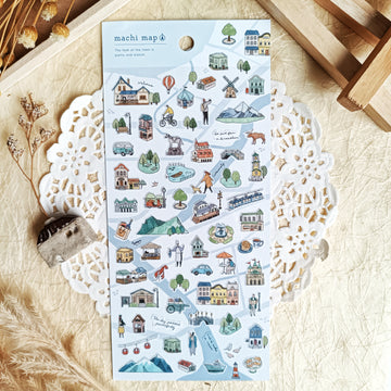 Mind Wave Machi Map Sticker - 06