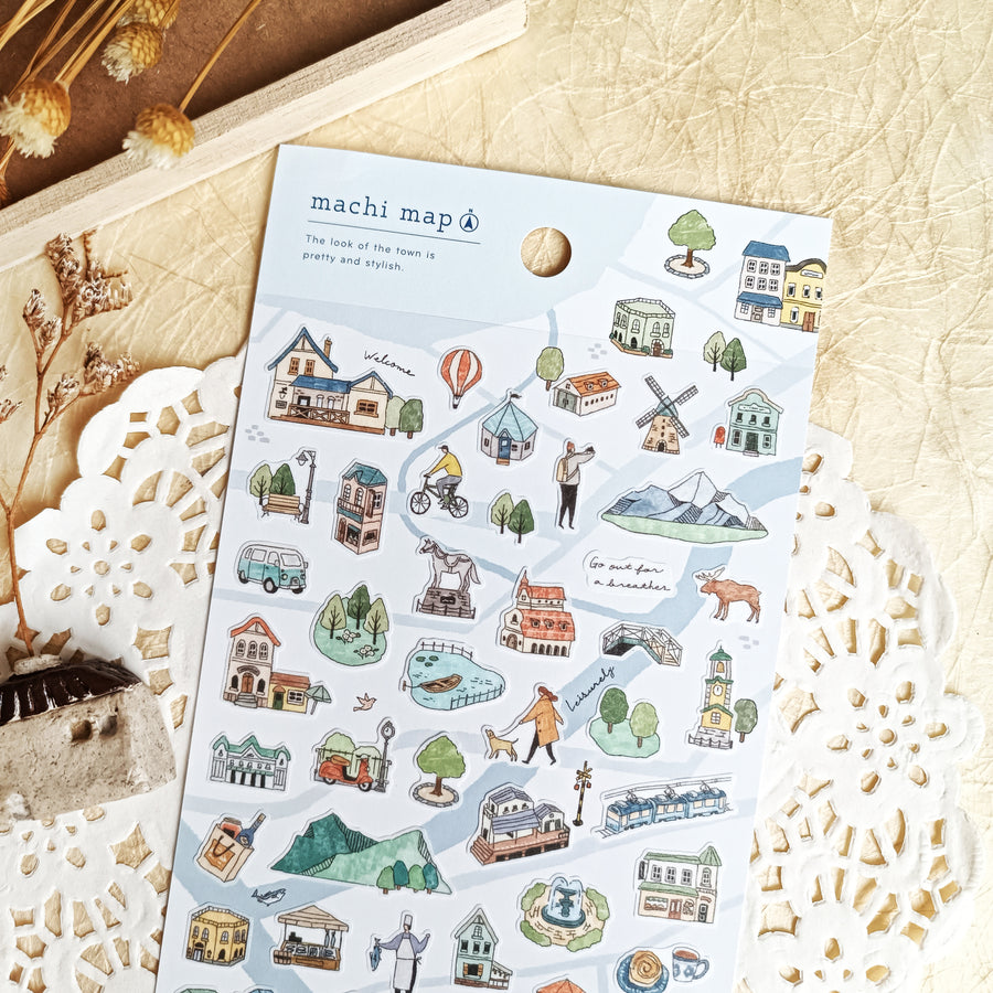 Mind Wave Machi Map Sticker - 06