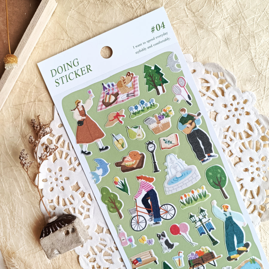 Mind Wave Doing Sticker #04 – Stroll