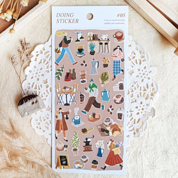 Mind Wave Doing Sticker #05 – Cafe