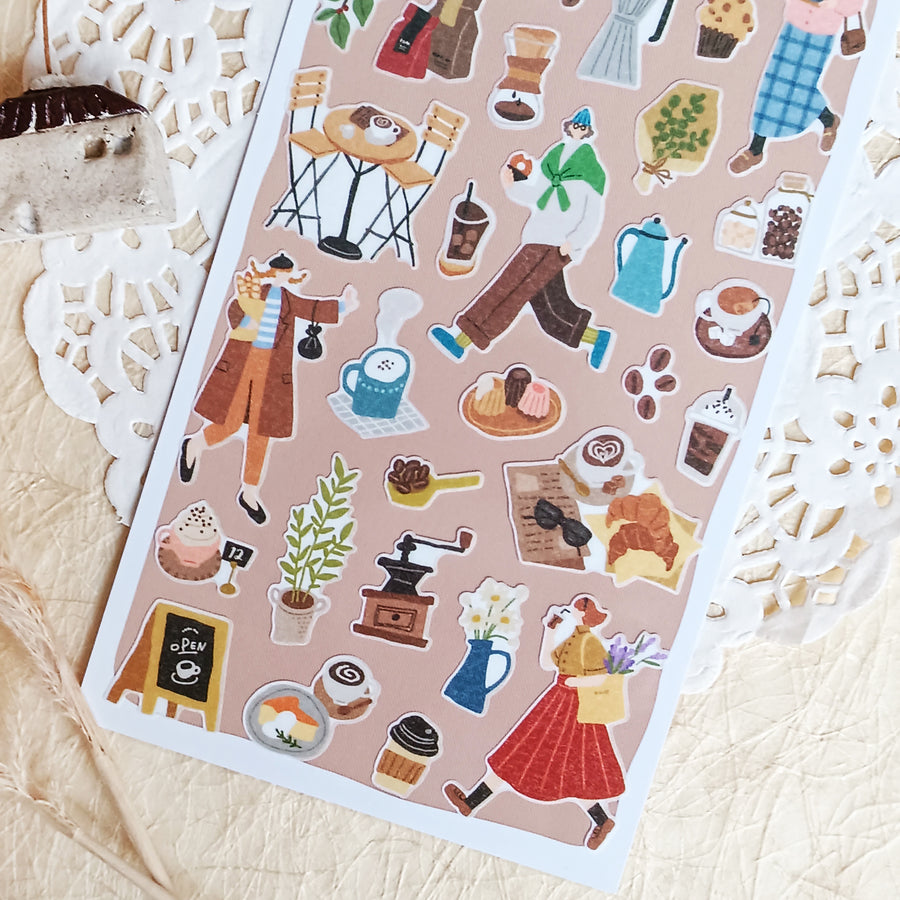 Mind Wave Doing Sticker #05 – Cafe