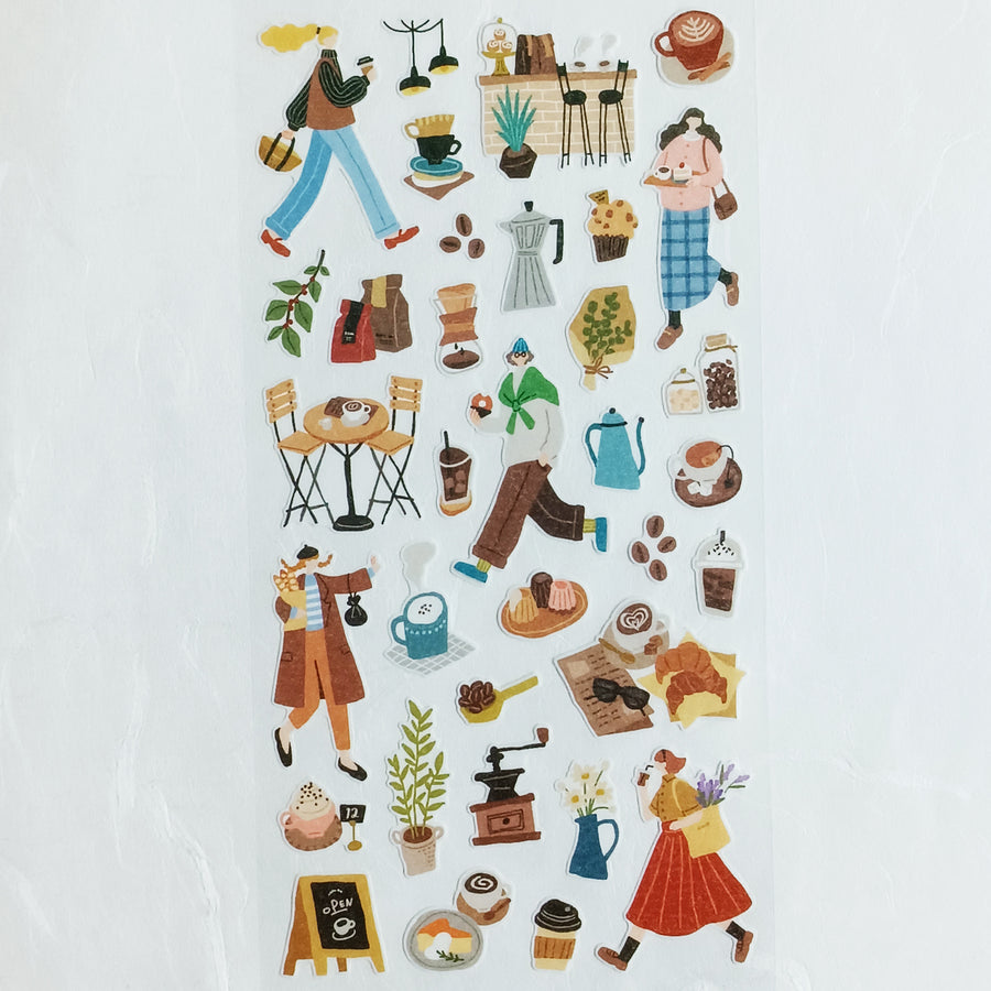 Mind Wave Doing Sticker #05 – Cafe