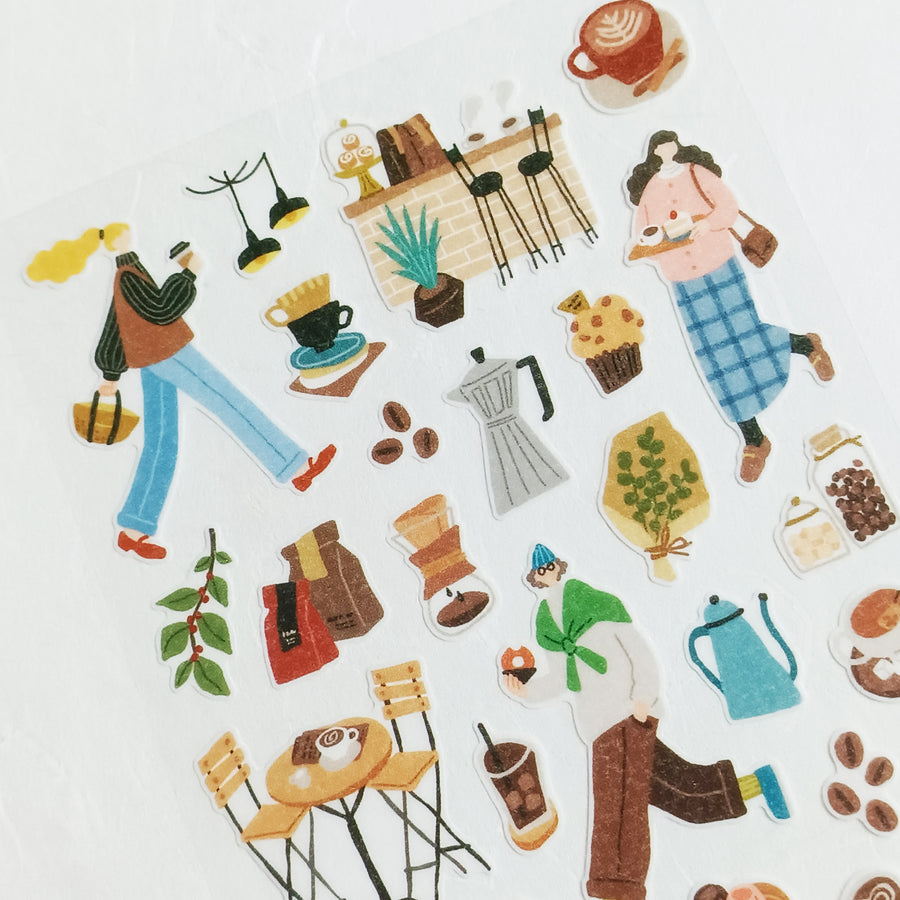 Mind Wave Doing Sticker #05 – Cafe