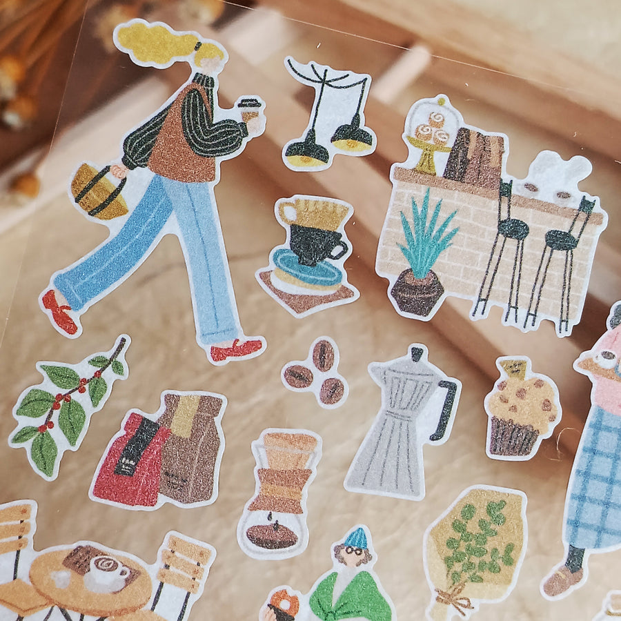 Mind Wave Doing Sticker #05 – Cafe