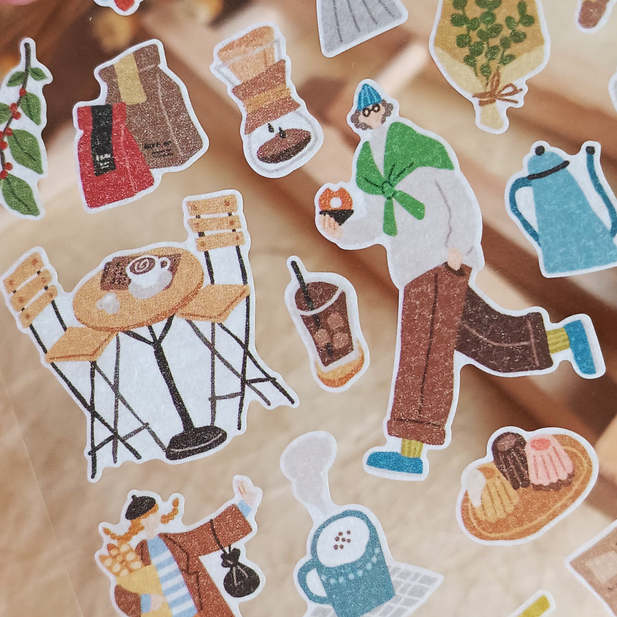 Mind Wave Doing Sticker #05 – Cafe