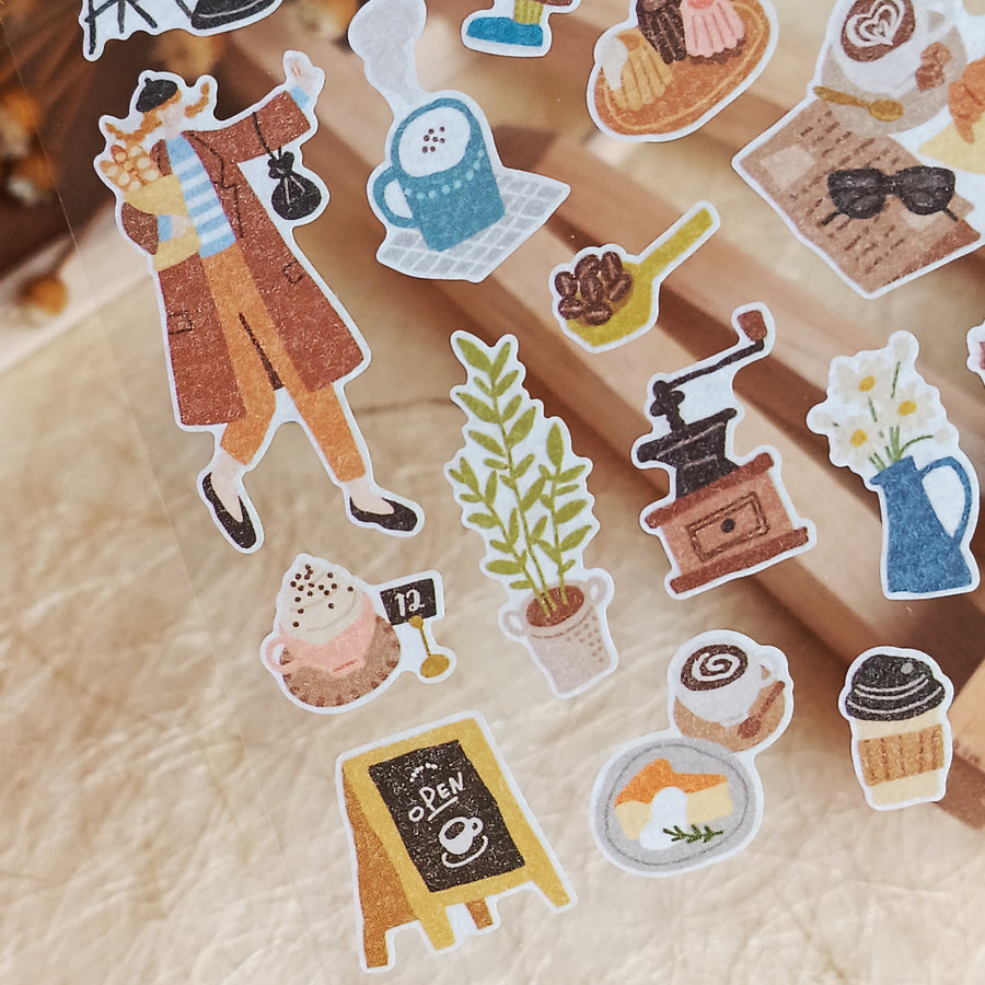Mind Wave Doing Sticker #05 – Cafe