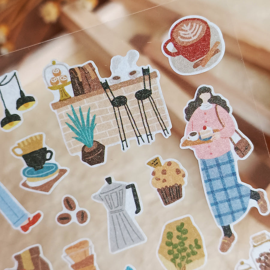 Mind Wave Doing Sticker #05 – Cafe