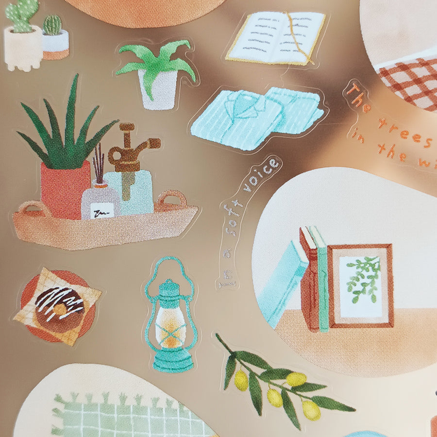 Mind Wave Room Arrange Sticker – Plant