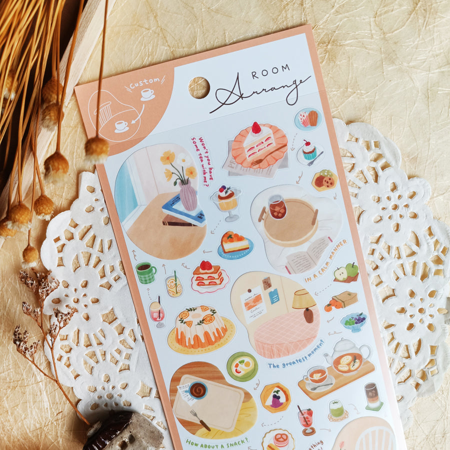 Mind Wave Room Arrange Sticker – Sweets