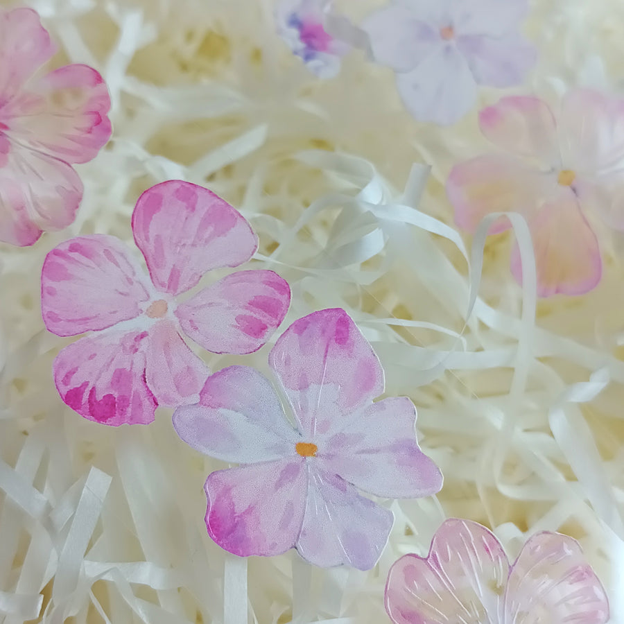 T.G “Floral Cascade” crystal/ shell shine pet tape