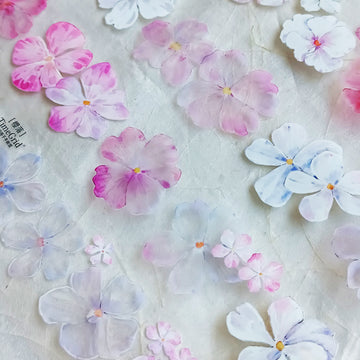 T.G “Floral Cascade” crystal/ shell shine pet tape