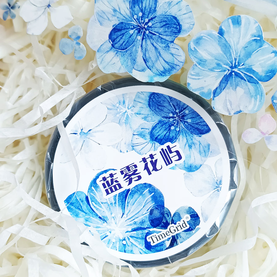 T.G “Blue Bloom” Crystal/ shell shine crystal pet tape