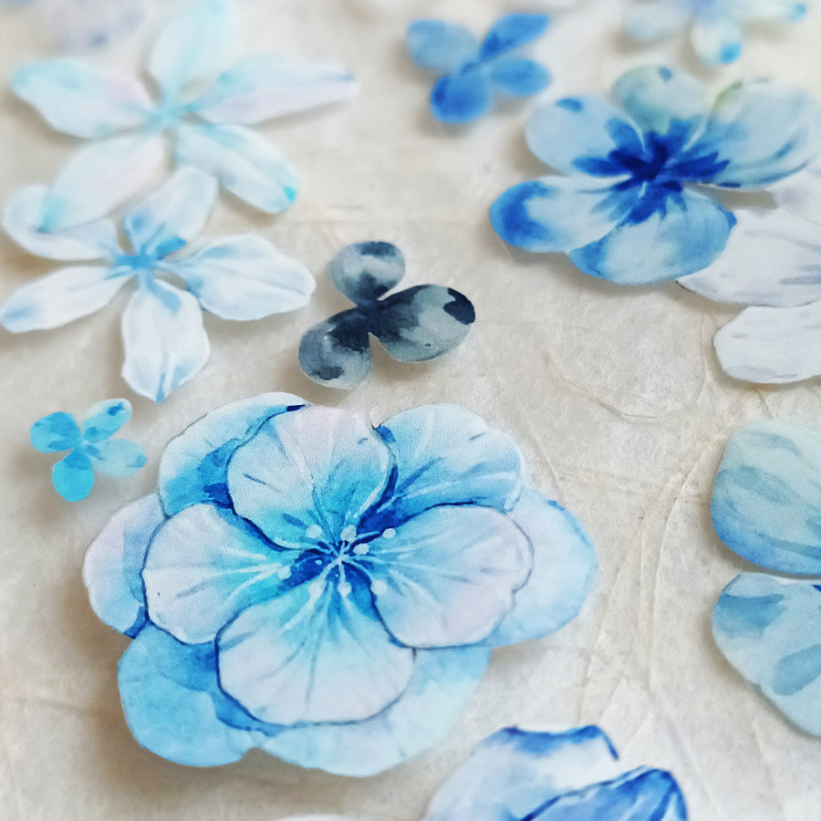 T.G “Blue Bloom” Crystal/ shell shine crystal pet tape