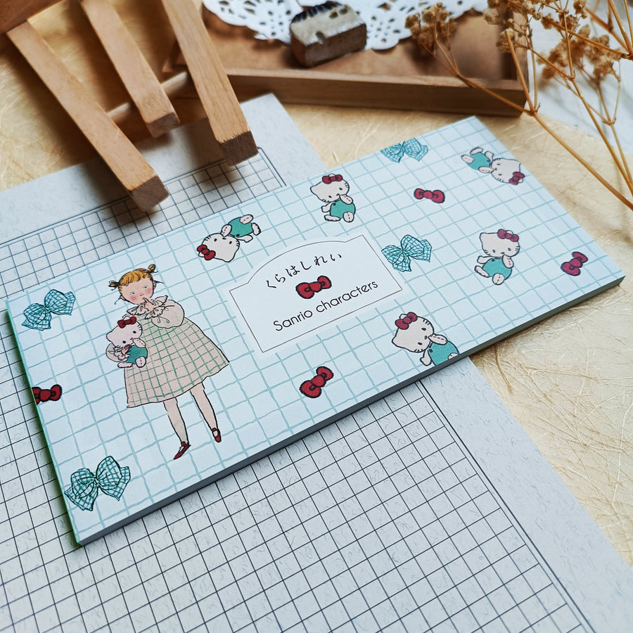 Sanrio Characters notepad - kitty & me