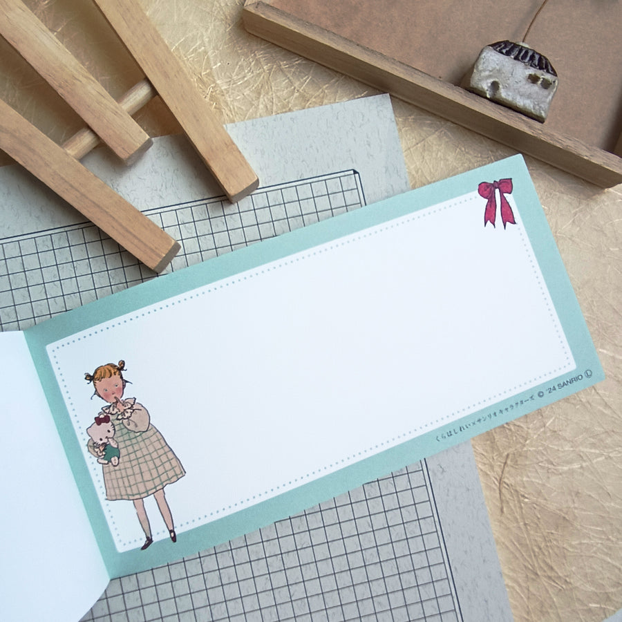 Sanrio Characters notepad - kitty & me