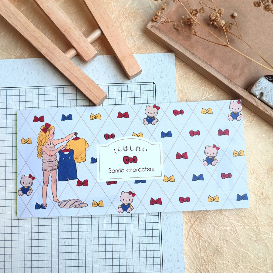 Sanrio Characters notepad - dressing day
