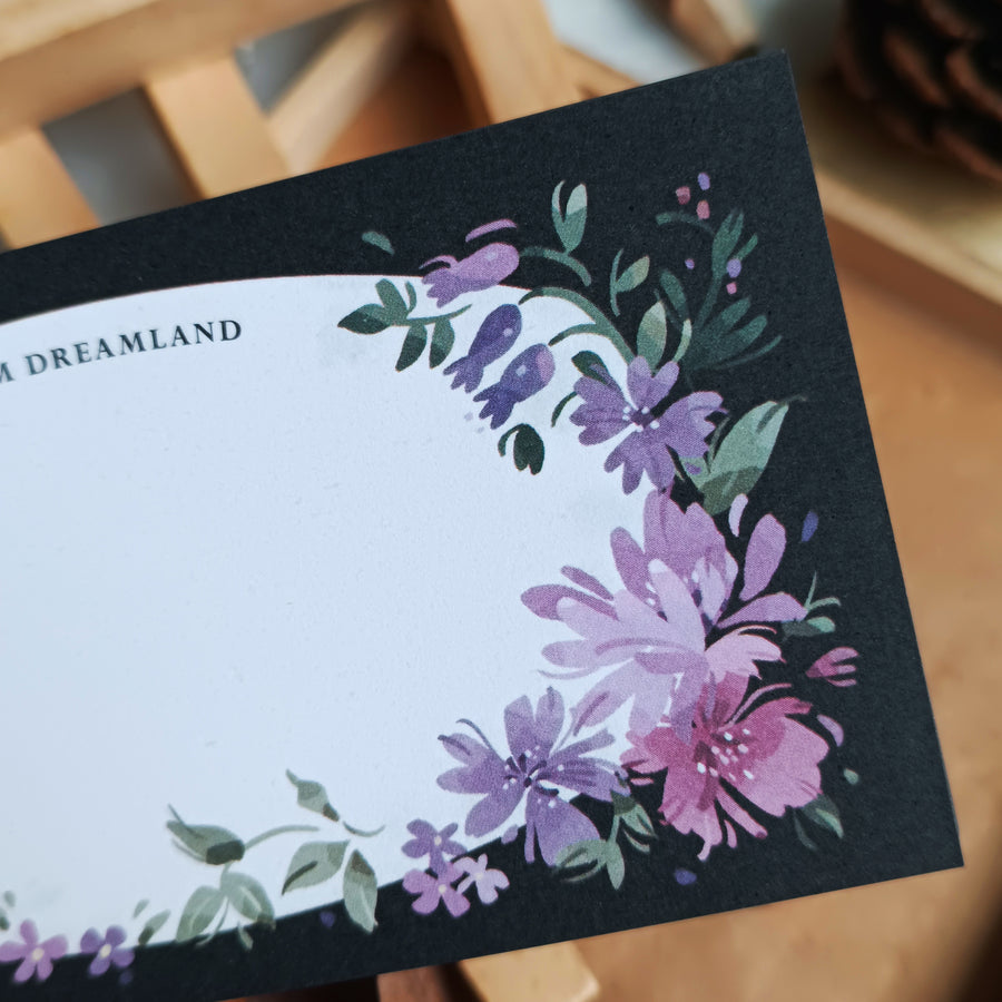 Wwiinngg notepad - celebration of petals